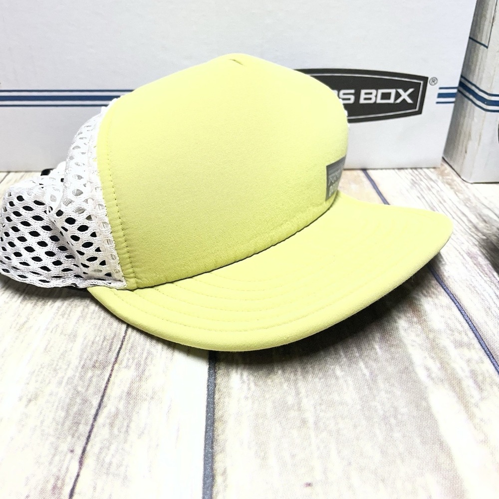 patagonia trucker hat green white mesh duck bill strap Outdoors‎ Hike